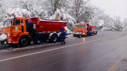 Шымбұлақты қар басып қалды