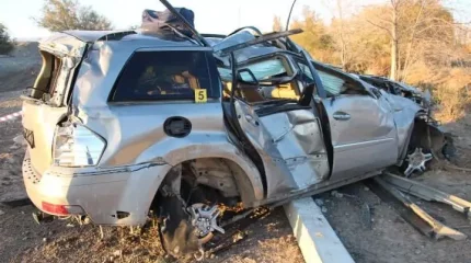 Жетісу облысында жол апатынан екі адам қаза тапты