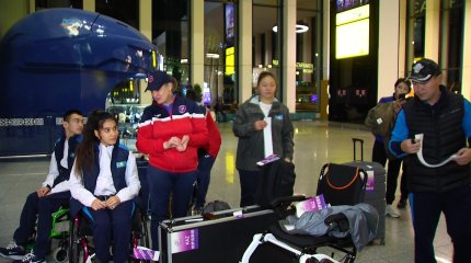 Боччисты из Казахстана впервые отправились на Азиатские паралимпийские игры