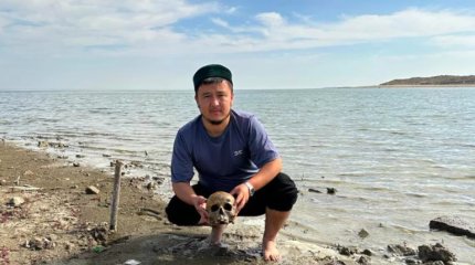 Человеческие кости нашли у водохранилища в Туркестанской области