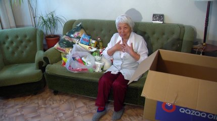 Аз қамтылған отбасыларға 1000-нан астам азық-түлік себеті таратылды