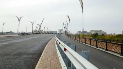 Астанада Тәуелсіздік даңғылындағы жаңа көпір 30 қазан күні ашылады