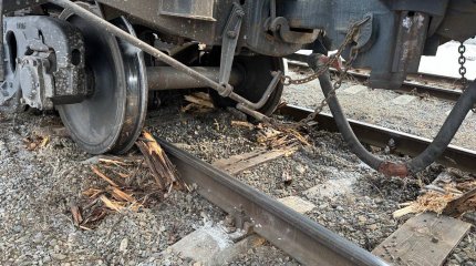 Вагоны сошли с рельсов в ВКО