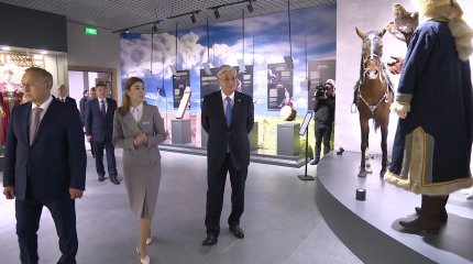 Амбулатория, ледовая арена, колледж: что нового показали Токаеву в Жетысу