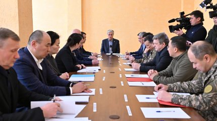Мемлекет басшысы жедел штабтың отырысын өткізді