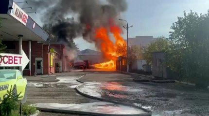 Пожар на АГЗС Петропавловска: заведено уголовное дело