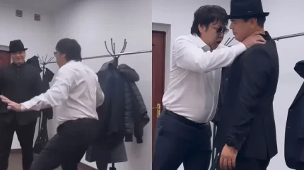 Мейрамбек дем салып, Сәкен жын шығарып, Кенжебек массаж жасайды: МузАрт тобының концерт алдындағы дайындығы елді күлдіртті