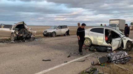 Самара-Шымкент тас жолының Ақтөбе облысы аумағында  екі көлік соқтығысты
