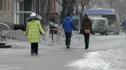 Переломы, вывихи и ушибы: число пострадавших в результате гололёда резко возросло в Петропавловске