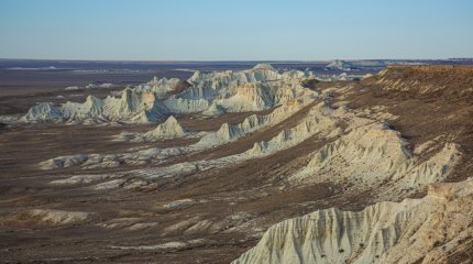 Удивительный вид на горы Актолагай показал блогер из Актау