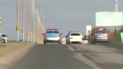 73-летний дедушка пытался уйти от полицейской погони в Актобе