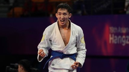 Седьмую золотую медаль Азиады Казахстану принёс джитсер Нуржан Батырбеков