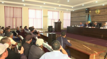 Түркістан облысында  мектеп  күзетіне жауаптылар шу шығарды