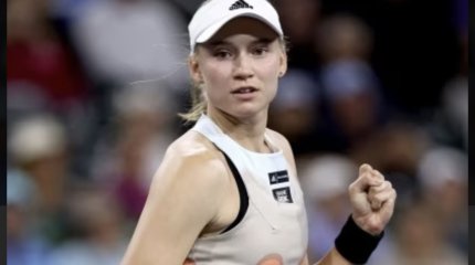 Елена Рыбакина обыграла первую ракетку мира