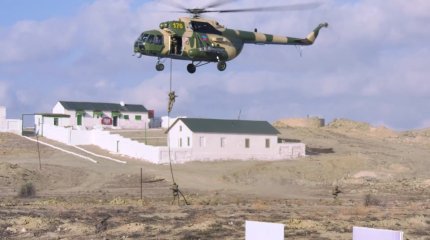 Казахстан и Азербайджан провели совместные военно-морские учения