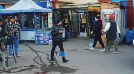 Алматинка пыталась зарезать мужчину на барахолке