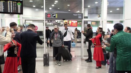 Казахстанец Андрей Тютюн вернулся с Чемпионата Азии, где завоевал первую золотую медаль