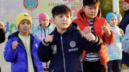 Бесплатные тренировки проводят для астанчан