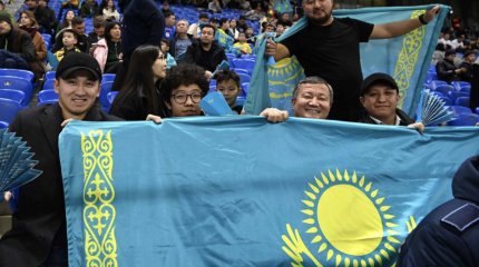 Сборная Казахстана забила первый гол в матче с Сан-Марино