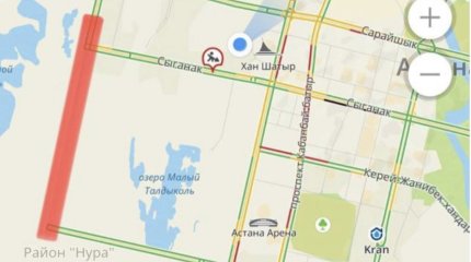 Казахстан - Сан-Марино: как доехать с «Астана Арена» без пробок