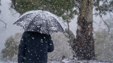 Дождь, снег и гололед прогнозируют синоптики