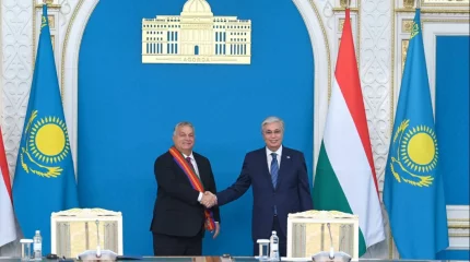 Тоқаев Виктор Орбанды I дәрежелі «Достық» орденімен марапаттады