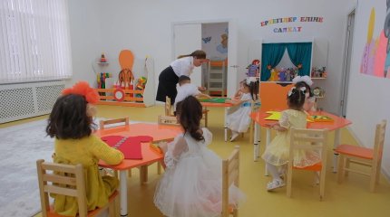 Атырауда 870 орындық балабақша ашылды