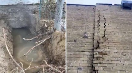 Актаусцы боятся обрушения дома