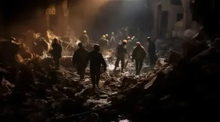 Үндістанда үйінді астында қалған жұмысшыларды құтқаруға бірнеше сағат қажет