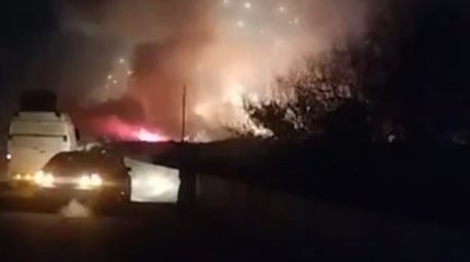 Мужчина погиб при взрыве грузовика с фейерверками на Иссык-Куле