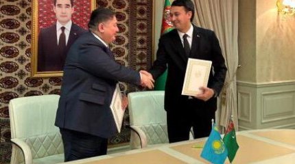 Казахстан и Туркменистан договорились развивать коридор «Китай – Казахстан – Туркменистан – Иран»