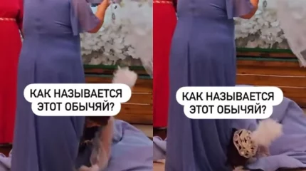 "Тамадалардың ойын үшін шығарып жүргені": Этнограф ұзатуда анасының аяғын сүйген қыздың әрекетіне қатысты пікір білдірді