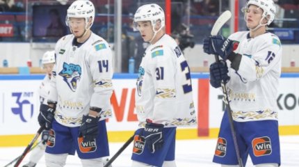 «Барыс» показал преимущество на льду, но в итоге проиграл «Ак Барсу»