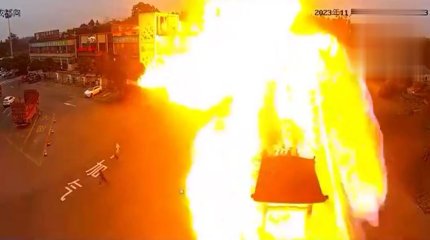 В Китае произошел мощный взрыв сжиженного газа