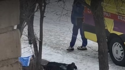 Труп женщины обнаружили на тротуаре в Петропавловске