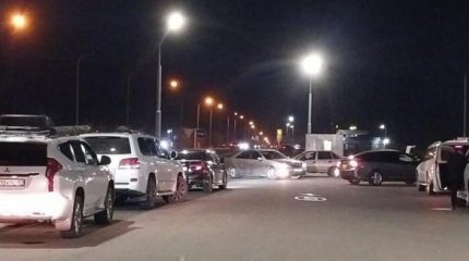 Огромные очереди образовались на заправках в Актау