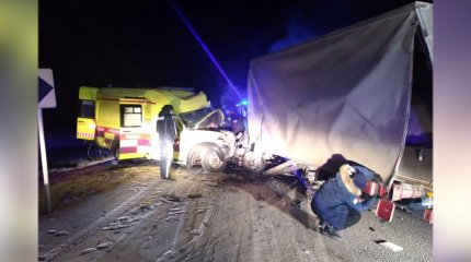 Ақмола облысында жедел жәрдем көлігі жол апатына ұшырады