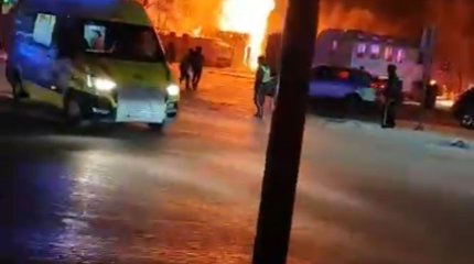 Қостанайда тандыр өнімдері дайындалатын жерде газ баллон жарылды