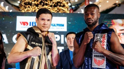 «Чемпиондар түні IBA» бокс кешіне қатысатындар салмақ өлшеді