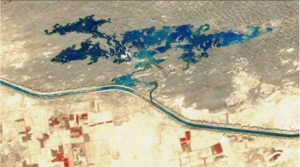 Әлемге ескерту: Тәліптер Әмударияның суын буып құрған канал тасып кетті