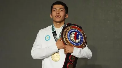 "Чемпиондар түні" бокс кеші: Санжар Тәшкенбай Өзбекстан боксшысын жеңді