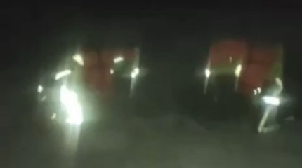 Двух костанайцев из ледяной реки вытащили полицейские