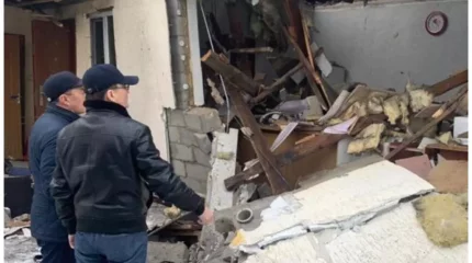 "4 адам жараланды": Алматы облысында жеке тұрғын үйлерде газ жарылды