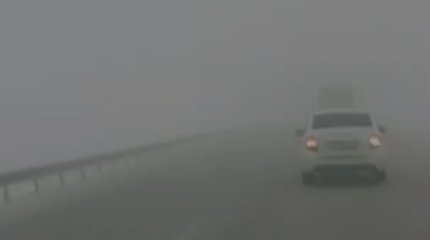 Гололёд парализовал движение на дорогах Мангистау