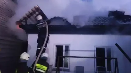 Павлодарда жеке үйдің моншасы өртенді