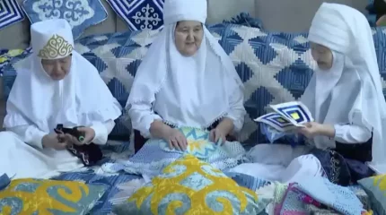 Петропавлдық тігіншілер 500 метр көрпе тігіп, рекордтар кітабына енді