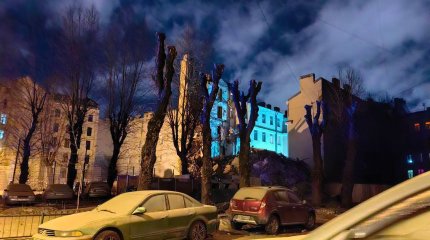 Старинный дом обрушился в центре Санкт-Петербурга