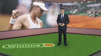 Елена Рыбакина Абу-Дабиде өтетін World tennis League көрме турнирінде дебюттік матч өткізді