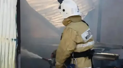 Есік қаласында алапат өрт болды