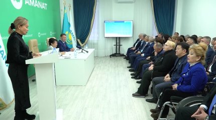 Партия «Amanat» решила 1400 проблемных вопросов костанайцев в этом году